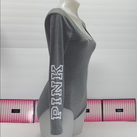 NWT VICTORIA SECRET LONG SLEEVE bodysuit - Picture 1 of 4